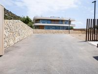 Straight Road in the Balearic Islands, Europe