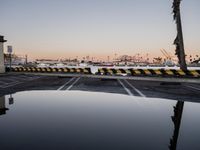 Straight Road Down the Coast of California