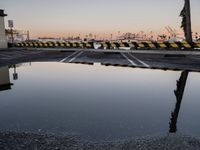 Straight Road Down the Coast of California