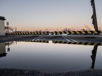Straight Road Down the Coast of California