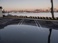 Straight Road Down the Coast of California