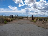 Straight Road in Rural Colorado Landscape