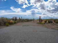 Straight Road in Rural Colorado Landscape