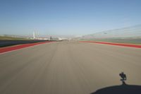 Straight Road in the Field