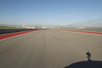 Straight Road in the Field