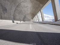 Straight Road in Germany