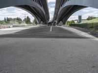 Straight Road in Hamburg: Clear Sky Above