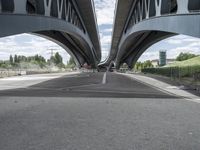 Straight Road in Hamburg: Clear Sky Above