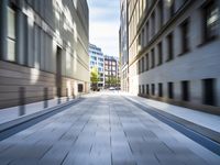 Straight Road Hamburg in Modern Residential Area 007