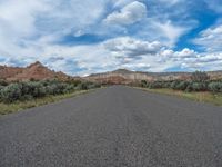 Straight Road in Kodachrome Basin State Park, Utah, USA