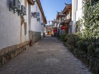 Straight Down the Road in Lijiang, China