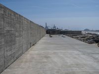 Straight Road in Porto, Portugal Leading to the Beach