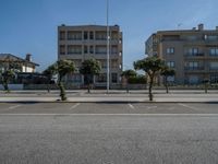 Straight Road in Porto, Portugal: Modern Architecture View