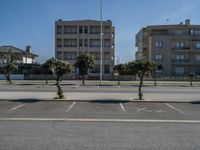 Straight Road in Porto, Portugal: Modern Architecture View