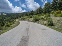 A Straight Road in the Pyrenees, Spain: Capturing the Picturesque Landscape