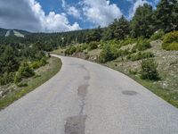 A Straight Road in the Pyrenees, Spain: Capturing the Picturesque Landscape