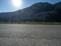 Straight Road in the Pyrenees of Spain: A Rural Landscape