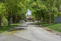 Straight Road in Residential Area, Toronto, Canada - 005