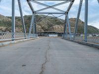 A Straight Road in Rural Utah: Majestic Mountains in the Background