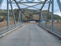 A Straight Road in Rural Utah: Majestic Mountains in the Background