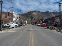 Straight Road in Rural Utah, USA