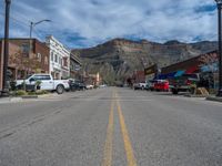 Straight Road in Rural Utah, USA