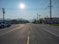 Straight Road to Storage Depot in Salt Lake City