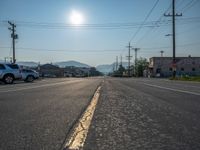 Straight Road to Storage Depot in Salt Lake City