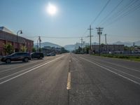 Straight Road to Storage Depot in Salt Lake City, Utah