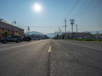 Straight Road to Storage Depot in Salt Lake City, Utah