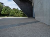 A Straight Road in Urban Zaragoza, Spain