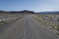 Straight Down the Road in Utah