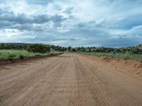 Straight Road in Utah: Clear Skies in a Rural Setting