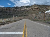 Straight Road in Utah: A Scenic Mountain Landscape