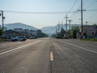 Straight Road to Warehouse in Salt Lake City, Utah