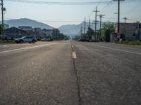 Straight Road to Warehouse in Salt Lake City, Utah