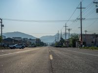 Straight Road to Warehouse in Salt Lake City, Utah