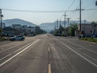 Straight Road to Warehouse in Salt Lake City, Utah