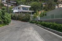 Straight Roads and Modern Homes in Hollywood Hills 001