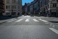 Strasbourg City Road: Crosswalk View