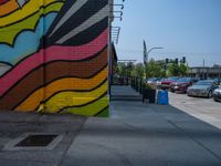 Street Art in Utah: Graffiti Wall in Salt Lake City