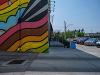 Street Art in Utah: Graffiti Wall in Salt Lake City