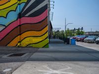 Street Art in Utah: Graffiti Wall in Salt Lake City