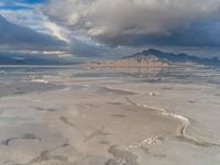 Stunning Desert Landscape of Salt Lake, USA