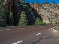 Stunning Road in Zion National Park, Utah