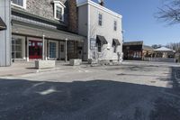 Suburban Atmosphere in Toronto with Clear Sky