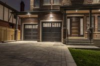 Suburban Home with Brick Facade and Windows 005