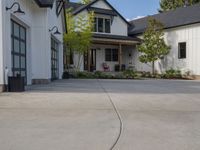 Suburban Home with Lush Vegetation