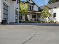 Suburban Home with Lush Vegetation