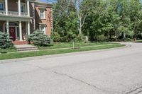 Suburban Home on a Residential Road in Toronto, Canada